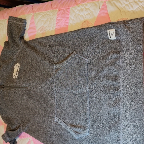 Roots Canada Short Sleeve French Terry Hoodie Dress - Picture 4 of 5